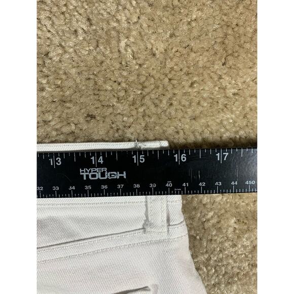 Old Navy The Sweetheart Capris Bright White Denim Jeans Women’s Size 10 #360 - Picture 7 of 11